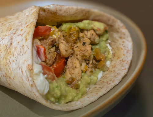 Fajitas de pui – shaorma mexicană